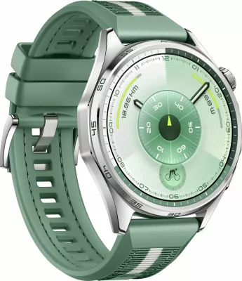 Smartwatch Huawei WATCH GT6 46mm, rrip i gjelbër