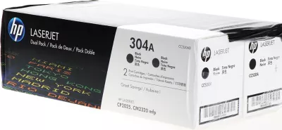 Toner HP 304A CC530AD rendiment 3500 faqe i zi paketë dyshe