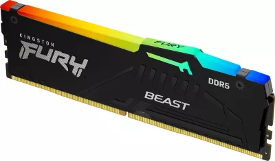 RAM Memorje Kingston FURY Beast RGB 16GB DDR5 5600MT/s CL36