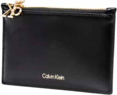 Portofol për femra Calvin Klein ZIP CARDCASE 6CC LV04F1076G, i zi