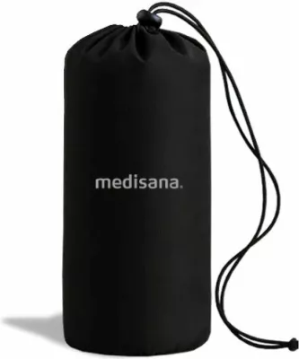 Tapet akupresure me ngrohje Medisana, e zezë