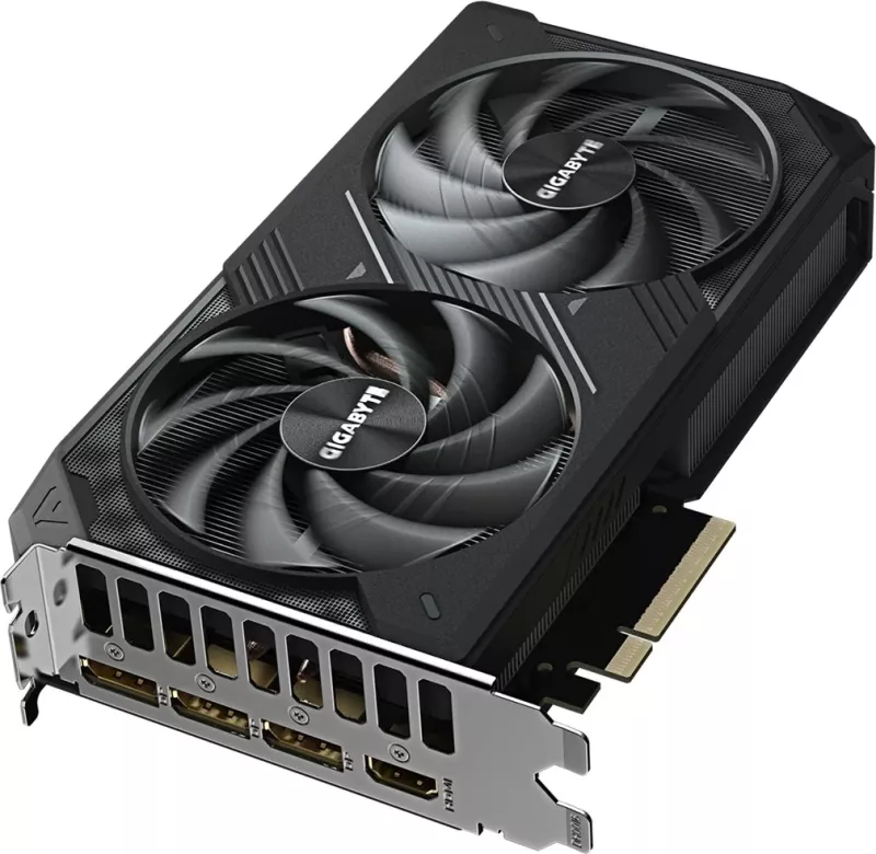 Kartelë grafike Gigabyte GeForce RTX 5060 Ti WINDFORCE 8G, 8GB GDDR7, PCI-E 5.0, E zezë