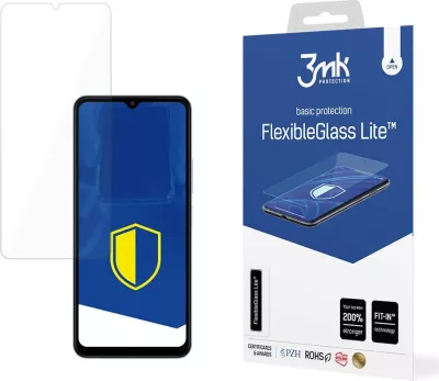 Mbështjellës xhami hibrid 3mk FlexibleGlass Lite për Xiaomi Redmi A3, ultra i hollë, transparent