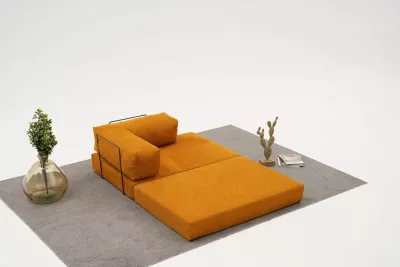 Këndsofa Atelier del Sofa, Comfort, portokalli