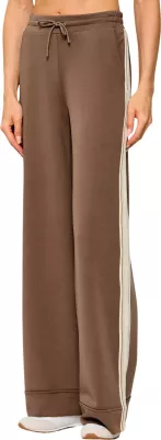 Pantallona sportive për femra Guess Merope Wide Leg V6YB04 K4279, kafe [Madhësia: L]