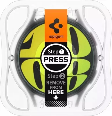 Xham i kalitur mbrojtës Spigen Glas.TR EZ-FIT për Samsung Galaxy Watch 7 44 mm, transparent, paketë 2 copë