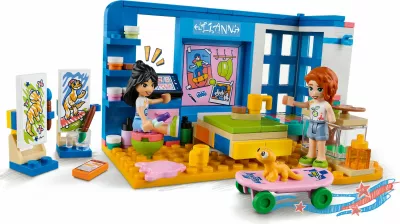 Set ndërtimi LEGO Friends 41739 Liann's Room, 204 pjesë, shumëngjyrëshe
