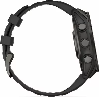 Smartwatch Garmin Fenix 8 AMOLED (010-02904-21) 1.4\" GPS NFC 10 ATM, e zezë