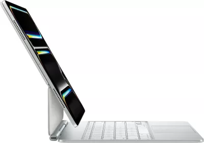 Tastierë wireless Apple Magic Keyboard për iPad Pro 13 M4, QWERTY, UK, bardhë