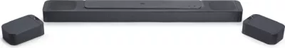 Soundbar JBL Bar 800 5.1.2 720W, Bluetooth 5.0, Wi‑Fi 6, HDMI eARC, Dolby Atmos, me subwoofer pa tela, e zezë