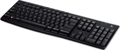 Tastierë wireless Logitech K270 Unifying 2.4 GHz USB, layout slloven (engraving), e zezë