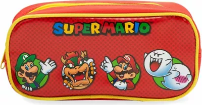 Pernicë Pyramid Super Mario Character Circles, 22 x 6 x 11 cm, e kuqe