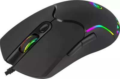 Maus Marvo M359 gaming, wired, 800-3200 DPI, RGB, 7 butona, i zi