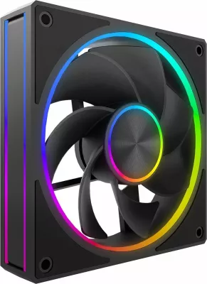 Ventilator kasë Modecom Volcano Loop 120 ARGB Reverse 120 mm 4-pin PWM, i zi