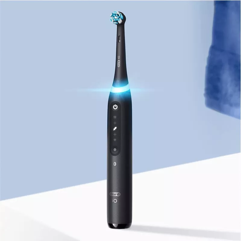 Furça elektrike Oral-B iO Series 5, për çift në ngjyrë të bardhë dhe të zezë