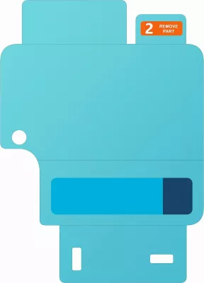 Mbështjellës ekran Samsung Galaxy Z Flip6, rezistent ndaj goditjeve dhe gërvishtjeve, transparent