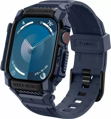 Rrip Spigen Rugged Armor Pro për Apple Watch 46mm, Kaltër