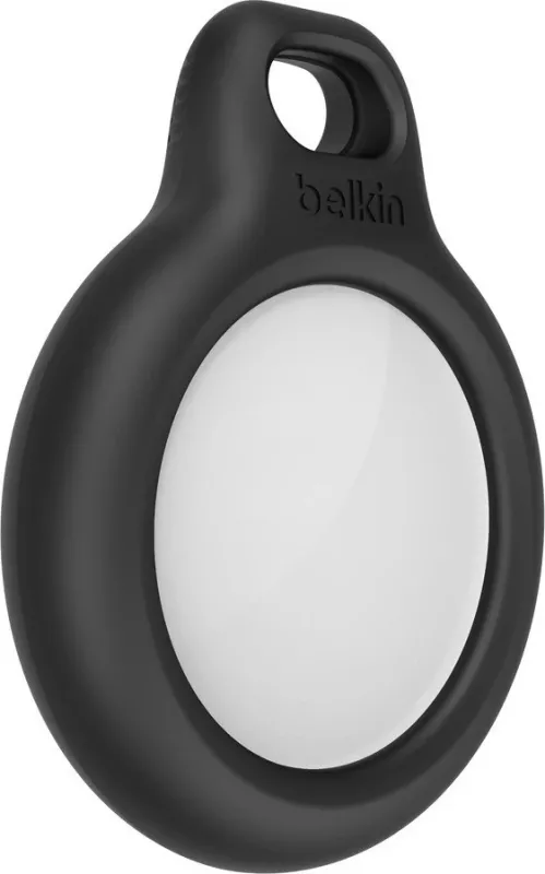 Mbrojtëse sigurie Belkin për Apple AirTag me varëse, e zezë