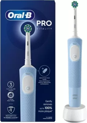 Furçë dhëmbësh elektrike Braun Oral-B Vitality Pro D103, për të rritur, 3 mënyra larjeje, Violet