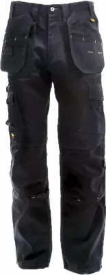 Pantalona pune Dewalt Tradesman DWC26-001, 36/31, të zeza