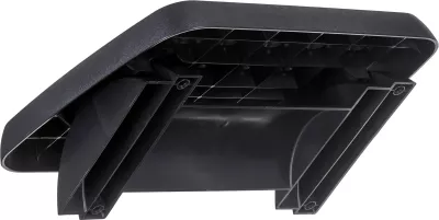 Mbështetës këmbësh për zyrë ergonomik Fellowes, e zezë