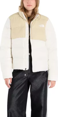Jakne me pupla për femra The North Face NF0A89JDTIU1, krem [Madhësia: S]
