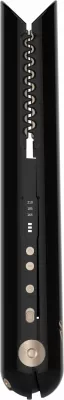 Drejtues flokësh pa kabllo SkinVibe Luna MiniWireless SV-003BK, 210°C, pllaka qeramike 20 mm, 3 nivele temperature, LCD, e zezë, me qese mbrojtëse