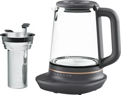 Ibrik elektrik Electrolux E7GK1-8BP, 1.7 L, Gri