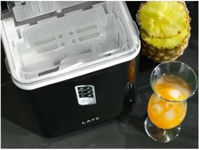 Kostkarka Lafe IceTwist Pro, elektronike, 1.5L, 12kg/24h, e zezë