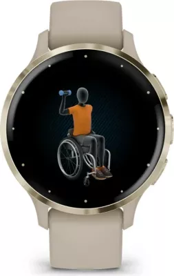 Smartwatch Garmin Venu 3S, 41 mm, AMOLED, GPS, Gri