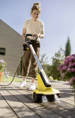 Lavatrice me presion Karcher 1.644-011.0, Compact, 180 l/h, E zezë, Argjendtë, E verdhë