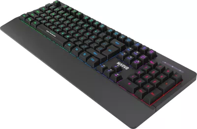 Tastierë gaming Marvo K635, full-size, membranë, USB, RGB, 104 taste, e zezë