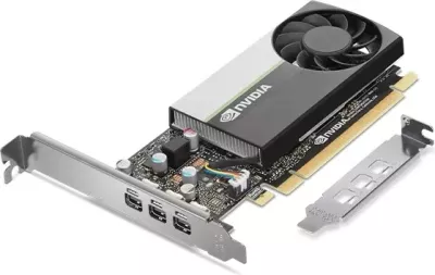 Grafikë kartelë Lenovo Nvidia T400, 4GB GDDR6, 3x DisplayPort, PCI Express x16, e zezë