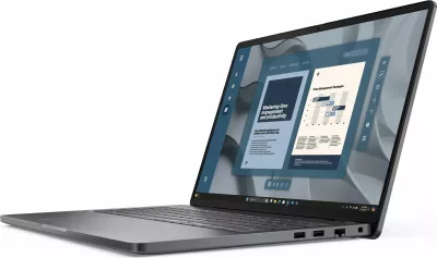 Kompjuter Dell Pro 16 PC16255, AMD Ryzen 5, 16GB RAM, 512GB SSD, Windows 11 Pro, gri