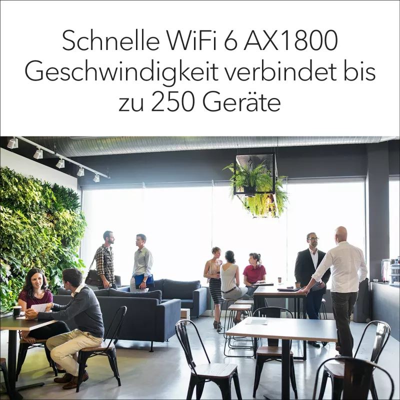 Access Point NETGEAR WAX610, WiFi 6, AX1800, Dual Band