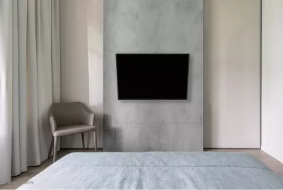 Mbajtës muri për TV Newstar Neomounts WL40-550BL14, full motion, 32-55 inç, VESA 400x400, e zezë