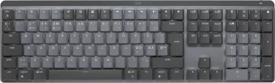 Tastierë mekanike Logitech MX Mechanical, wireless, Bluetooth, LED, full-size, grafit