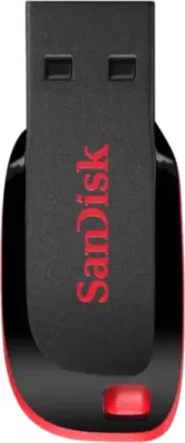 USB memorje, SanDisk Cruzer Blade SDCZ50-064G-B35, 64GB, USB-A 2.0, kuqe/zi