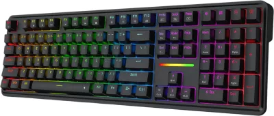 Tastierë mekanike gaming Redragon Antonium K745-RGB, 108 taste, USB-C, RGB, e zezë