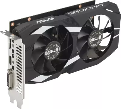 Kartelë grafike ASUS Dual GeForce RTX 3050, 6 GB, GDDR6, PCI Express 4.0, e zezë