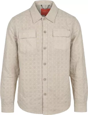 Këmishë overshirt për meshkuj Gianni Lupo GL1013TB, bezhë [Madhësia: XL]