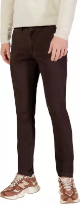 Pantallona chino për meshkuj Borghese 5WPA01 07CO126M, kafe të errëta [Madhësia: 44]