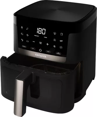 Fritore me ajër të nxehtë AIWA CHUKUMA AFR-7000 7L 1800W, e zezë/inoks