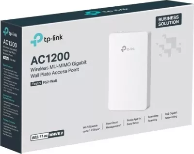 Access point TP-Link Festa F52-Wall AC1200 i bardhë
