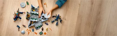 Set ndërtimi LEGO Marvel Avengers Rise of the Domo, 8 vjeç, plastik, 1040 pjesë