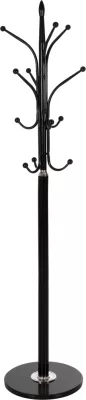 Varëse rrobash në këmbë, ngjyrë e zezë, FH9573.01, Φ37x180H cm