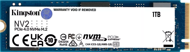 SSD Kingston NV2 M.2 2280 PCIe 4.0 NVMe, 1 TB
