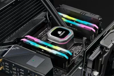 RAM Memorje Corsair Vengeance RGB 32GB (2x16GB) DDR4 3200MHz, e zezë