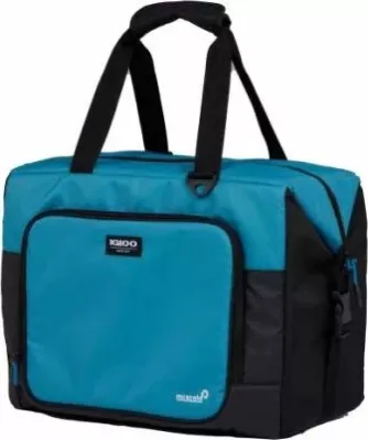 çantë ftohëse IGLOO Soft Latitude 36, kapacitet 36 kanaçe, 40.64 x 21.54 x 30.48 cm, pako 2 copë, Modern Blue