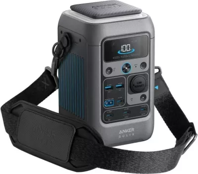 Stacion portativ Anker Solix C300X, 300 W, 288WH, i zi